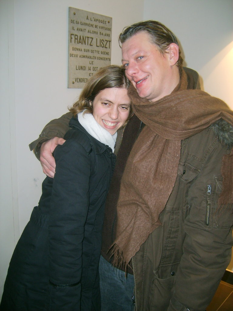  Thierry et votre webmastrice en 2007